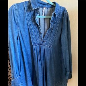 Free People denim dress